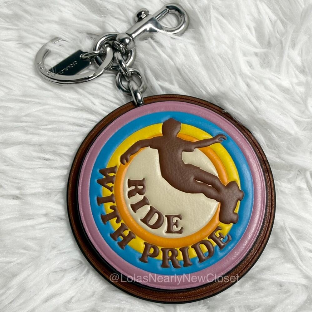 Coach Ride With Pride Bag Charm
